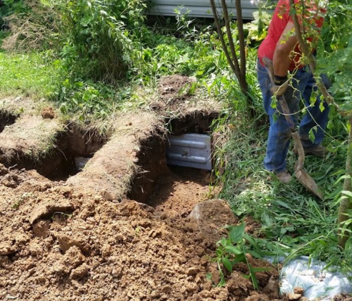 drainage system installation midland mi